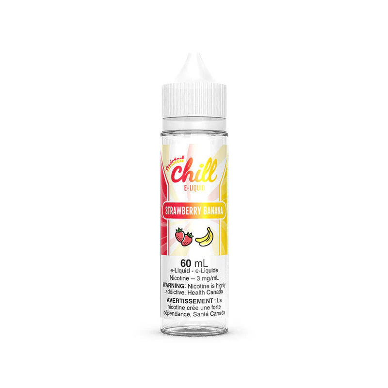 Chill Twisted - Strawberry Banana | Freebase E Liquid | Edmonton Vape Shop  + Delivery  Vapour Choice