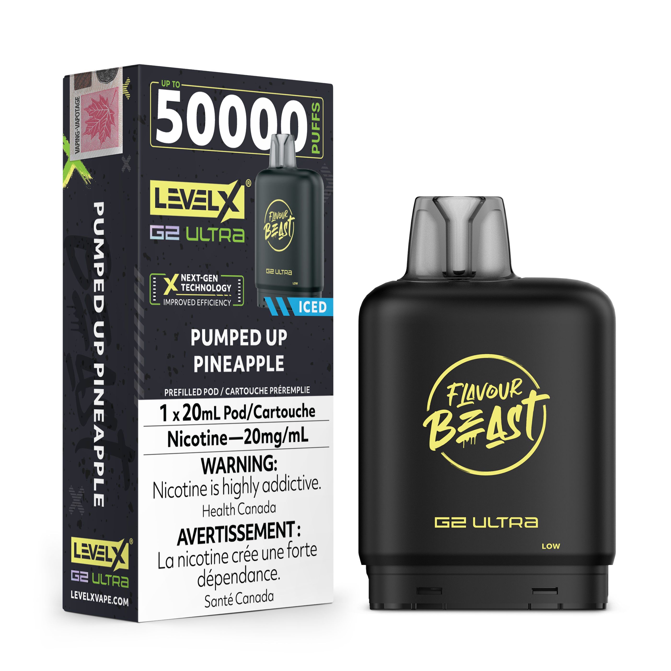 disposable vape edmonton OXBAR Nicotine Switch 35K Disposable Vape OXBAR ICE-NIC 35K DISPOSABLE VAPE  POD JUICE EDITION main image 1