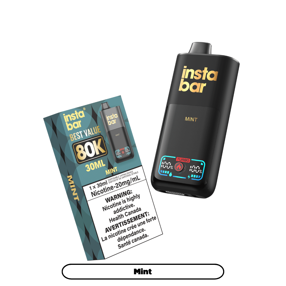 Insta Bar 80K - Mint | Disposable Vape