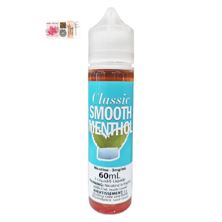 vape juice edmonton Theravape - Smooth Menthol | Freebase E-Juice Iconic Fruits Nicsalt Range all in one device Flavors:Tropical Fruit  + Juicy Peach ice + Blueberry ice