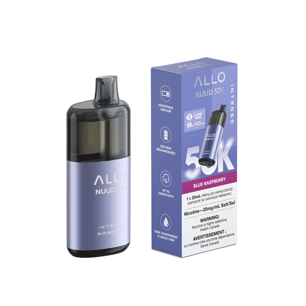ALLO NUUD 50k Disposable - Blue Raspberry