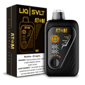 ATOM 99K disposable vape device and packaging in Mug flavor