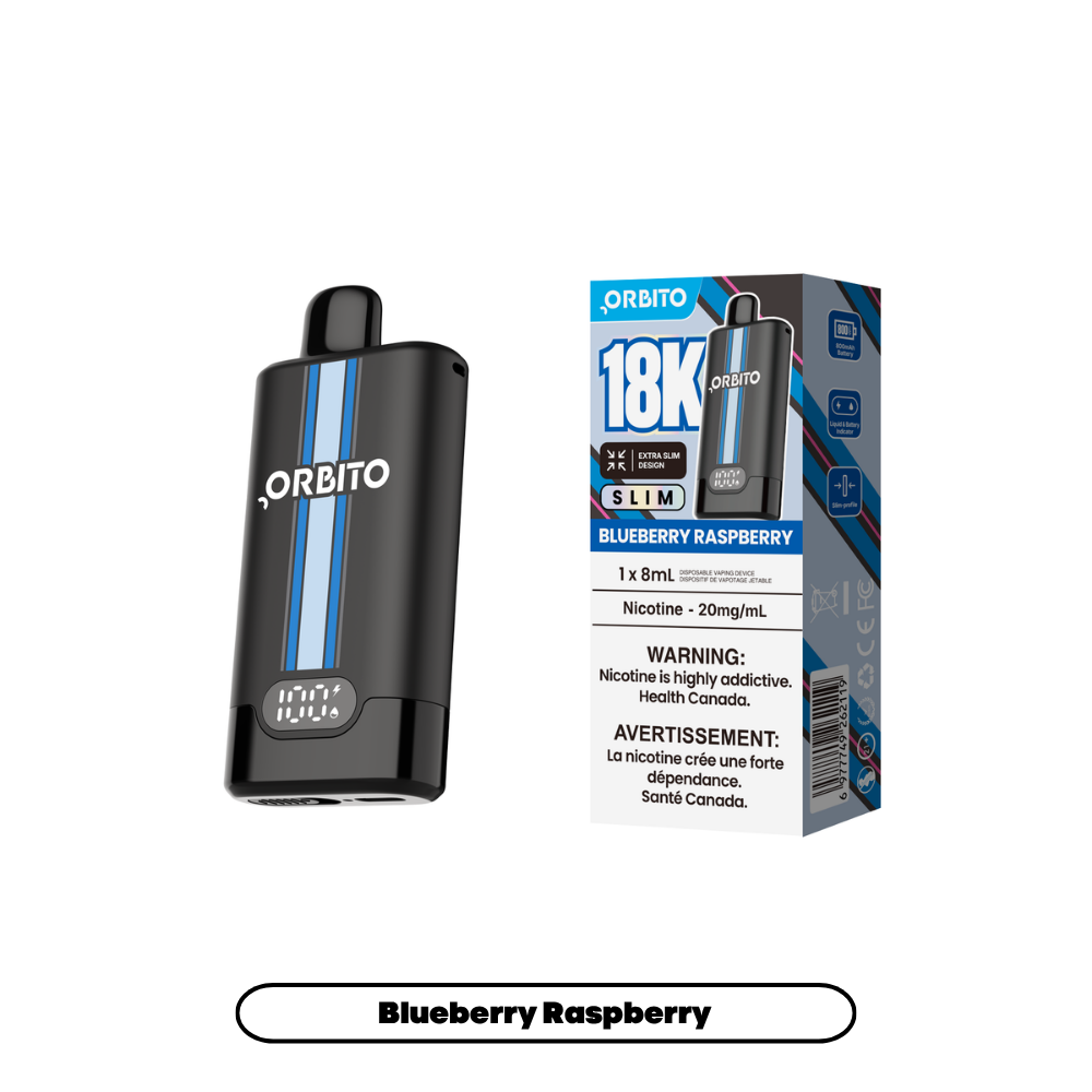 Orbito Slim 18k - Blueberry Raspberry
