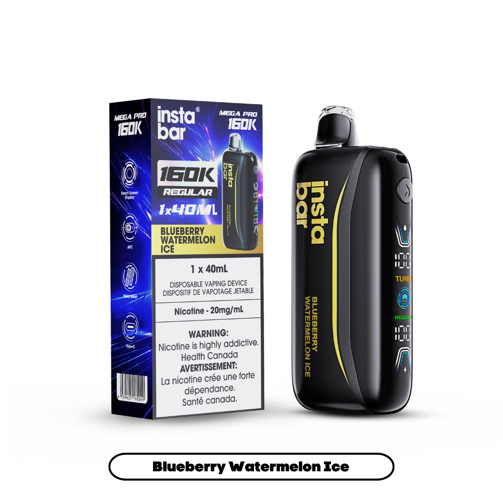 Insta Bar Mega Pro 160K - Blueberry Watermelon Ice