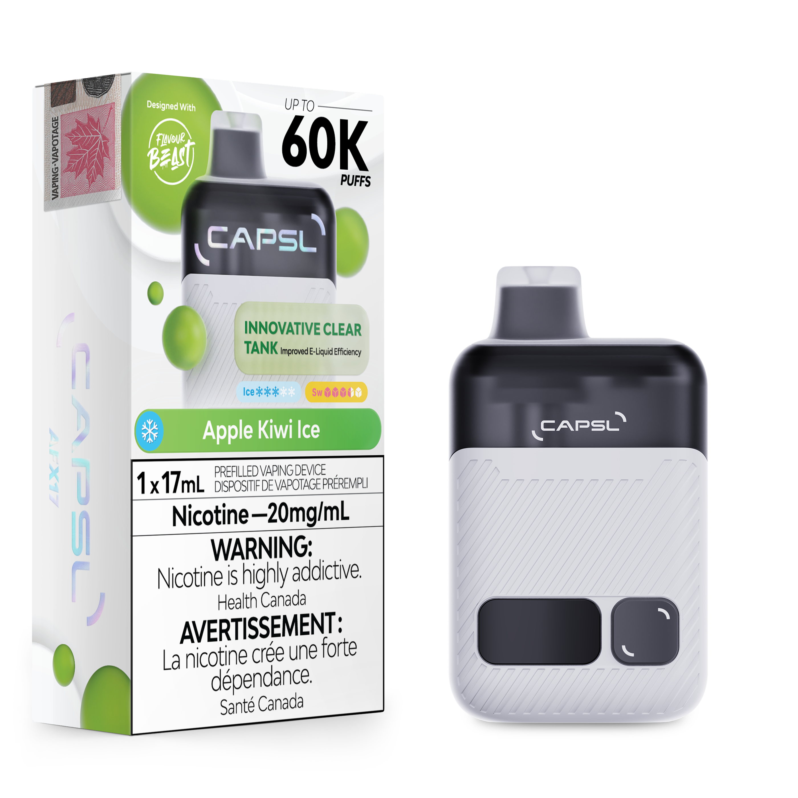 CAPSL AFX17 - Apple Kiwi Ice