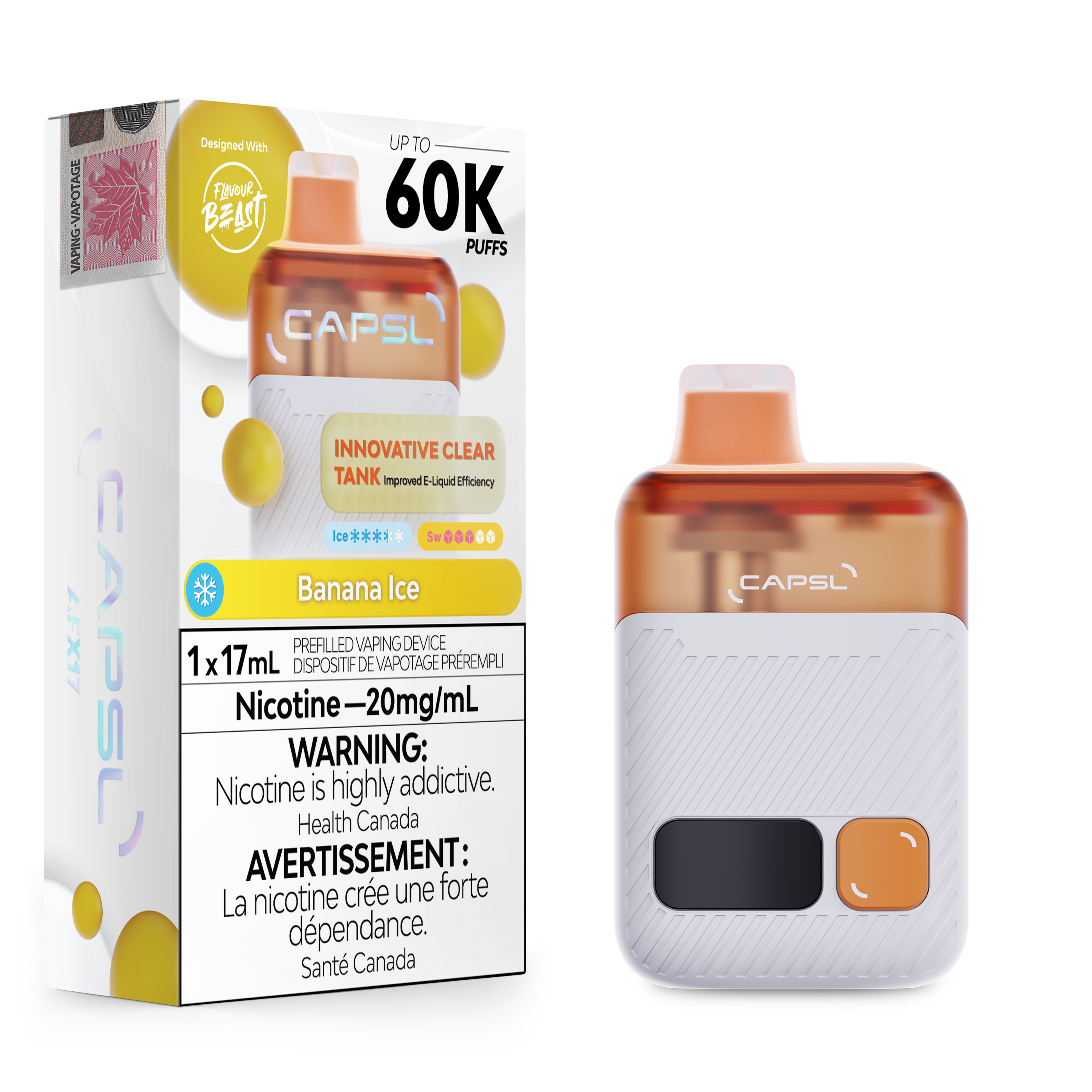 CAPSL AFX17 - Banana Ice