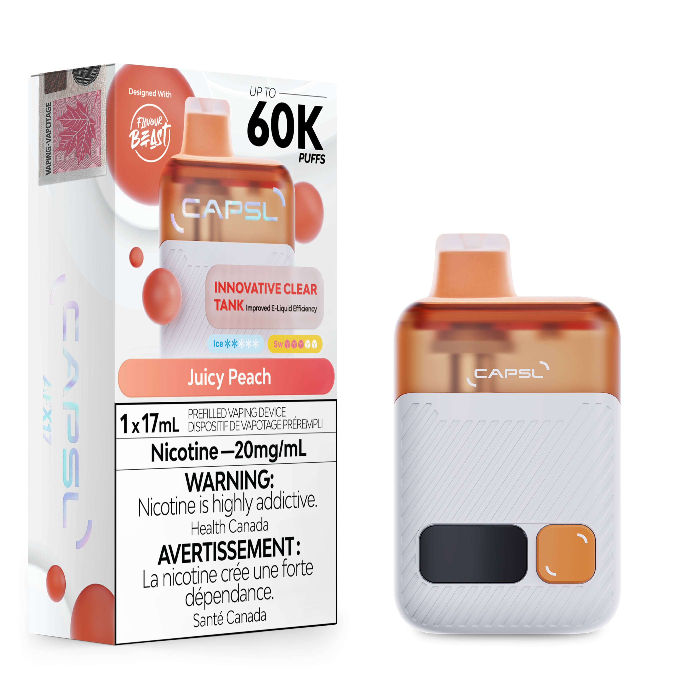 CAPSL AFX17 - Juicy Peach