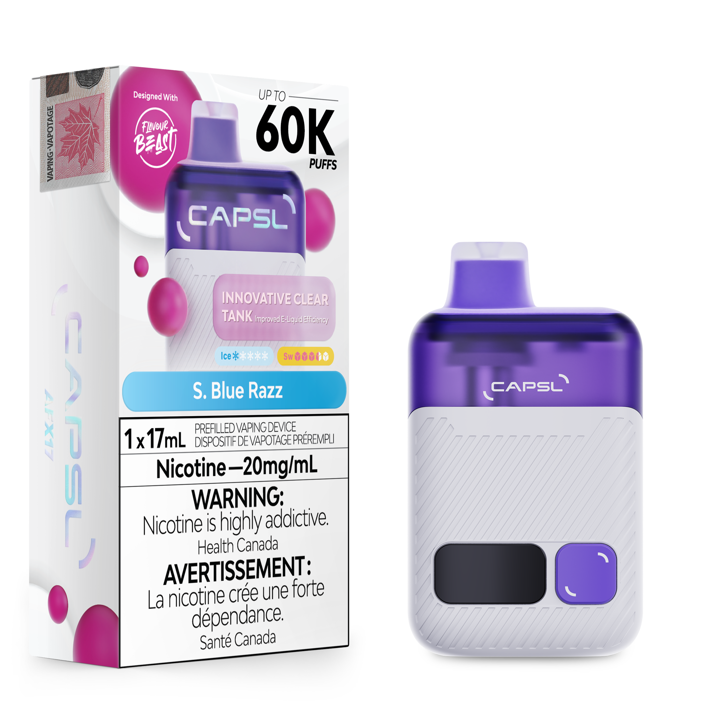 CAPSL AFX17 - S. Blue Razz