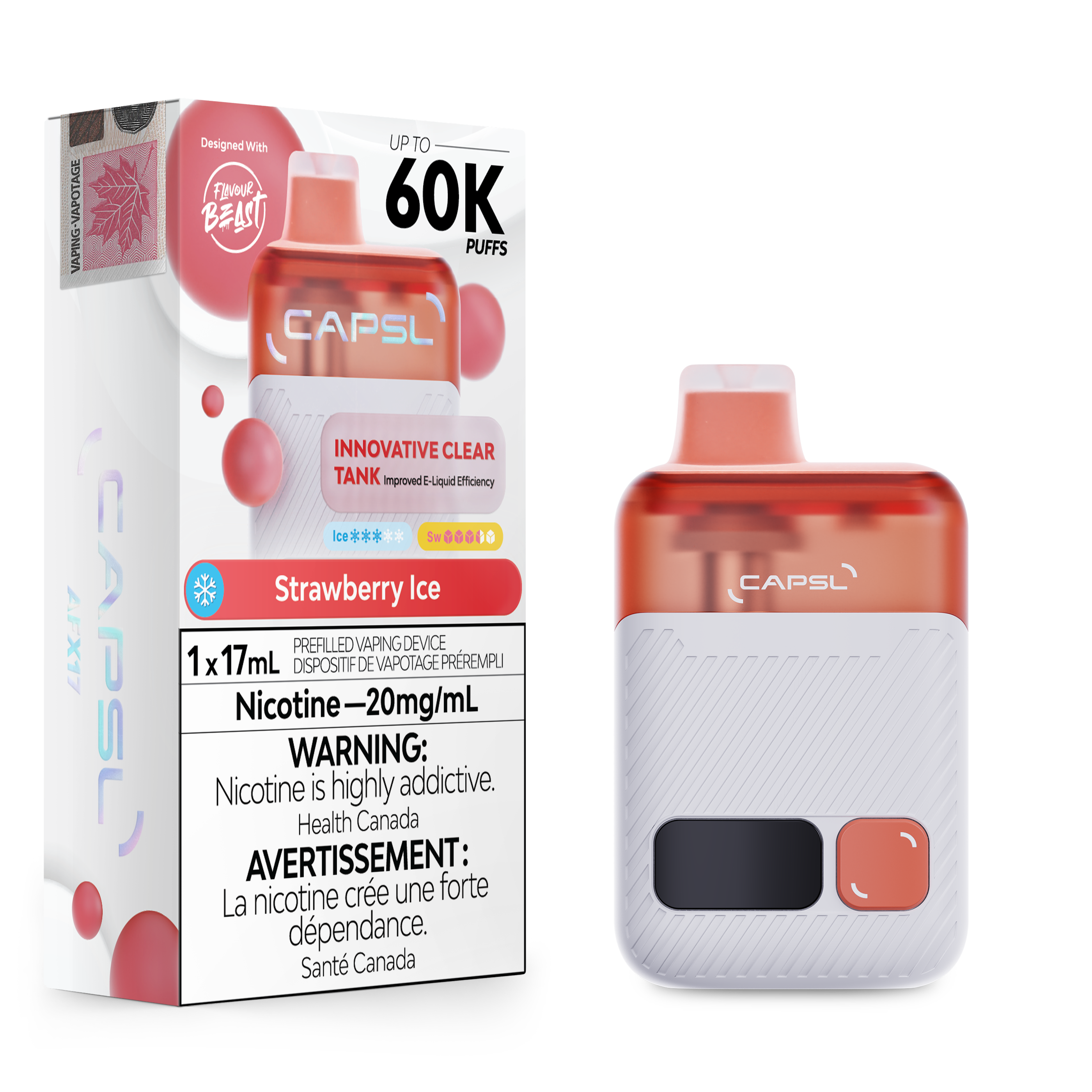 CAPSL AFX17 - Strawberry Ice