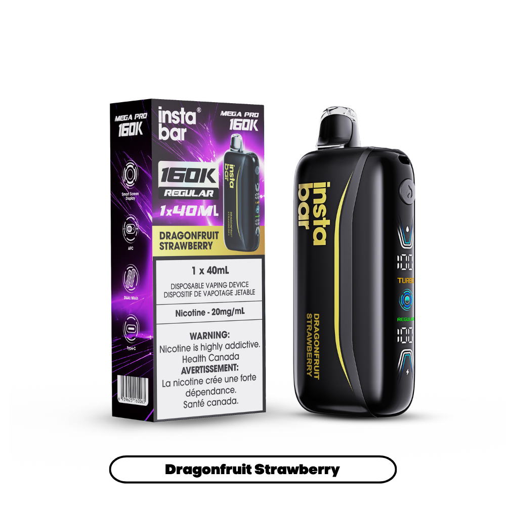 Insta Bar Mega Pro 160K - Dragonfruit Strawberry