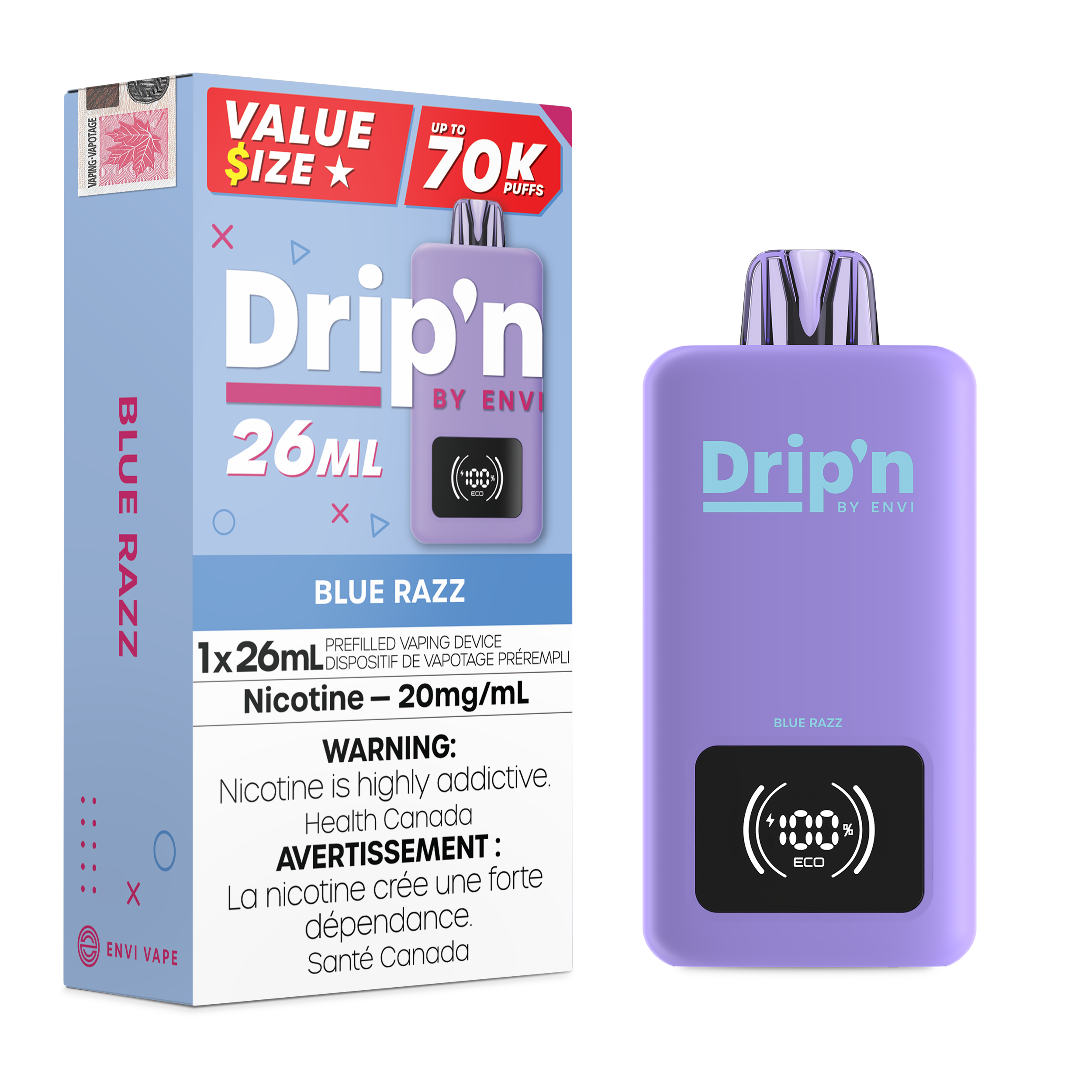 Drip'n 26ML - Blue Razz [AB]