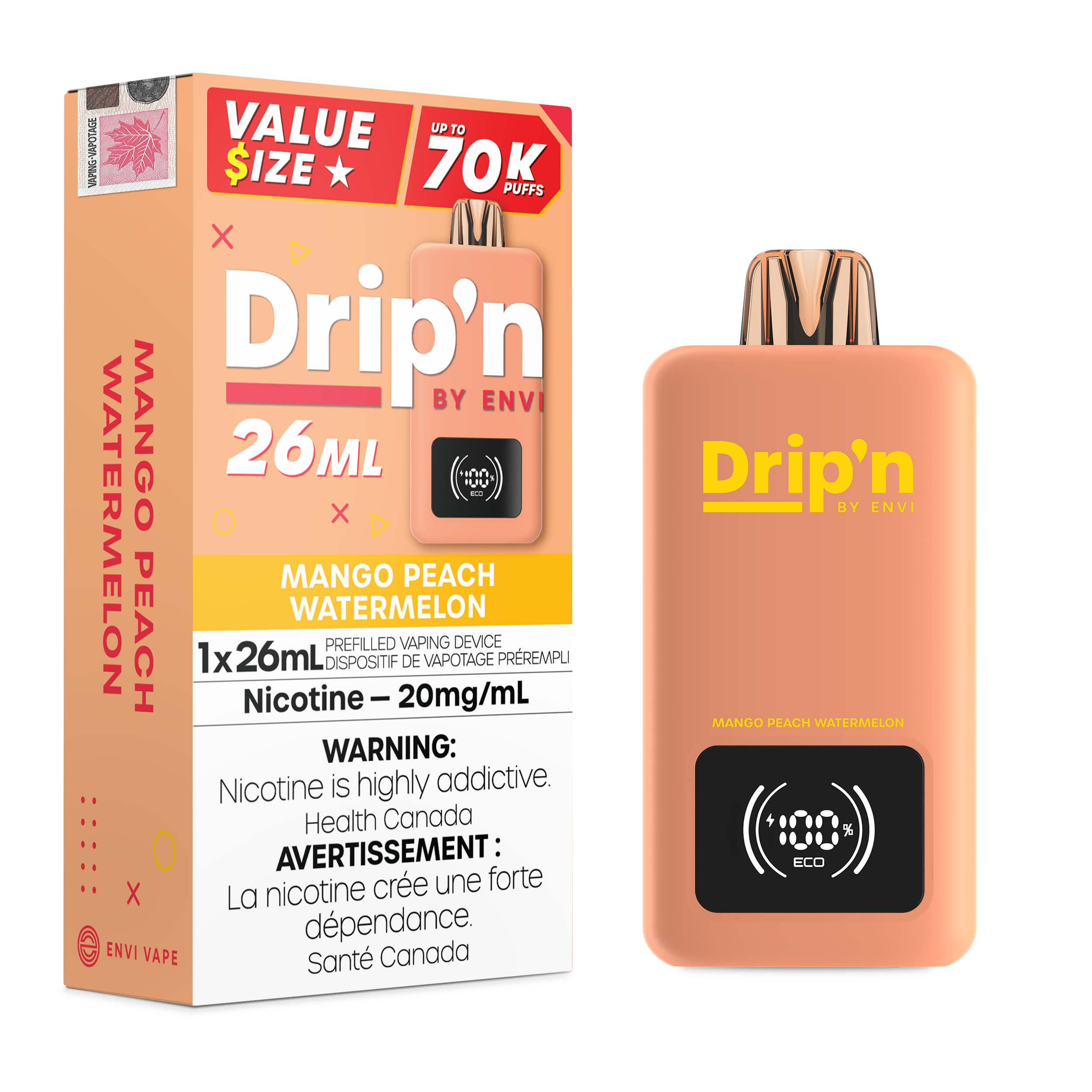 Drip'n 26ML - Mango Peach Watermelon [AB]