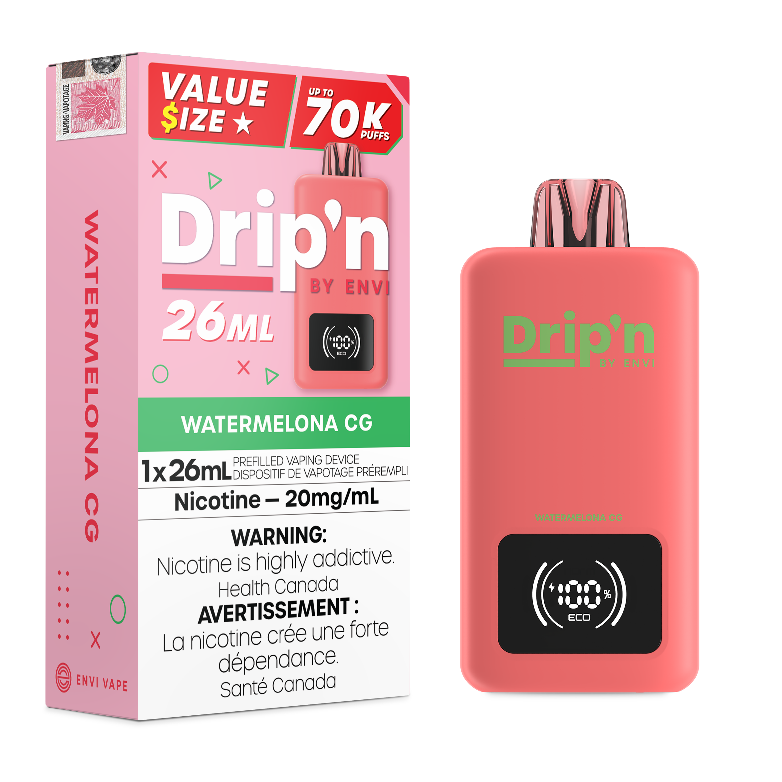 Drip'n 26ML - Watermelona CG [AB]