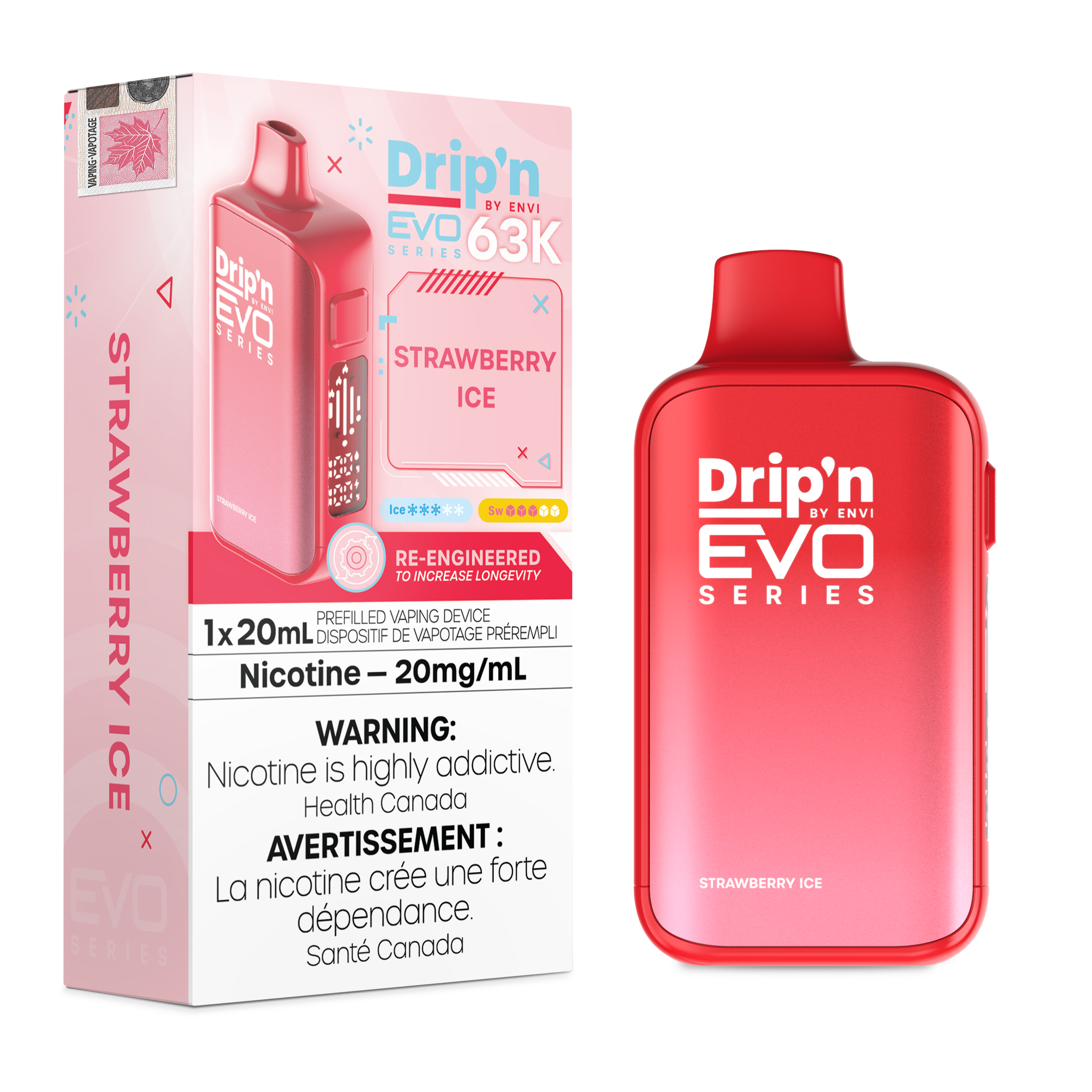 Drip'n EVO 63K - Strawberry Ice