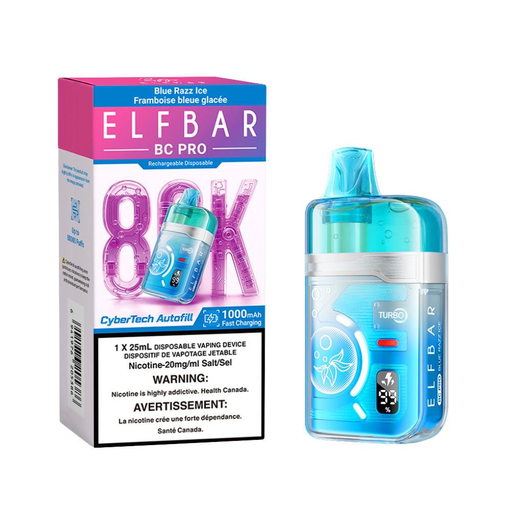ELFBAR BC Pro Disposable - Blue Razz Ice