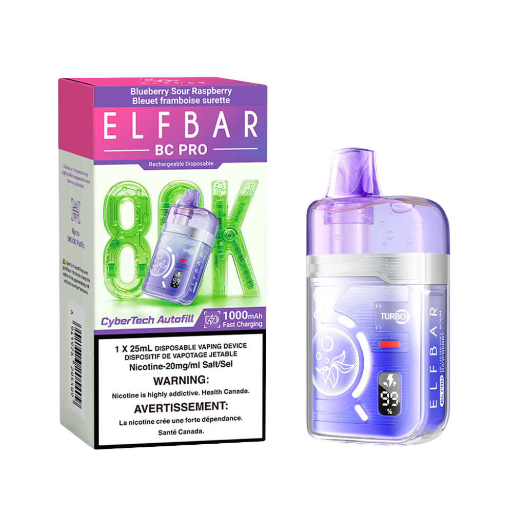 ELFBAR BC Pro Disposable - Blueberry Sour Raspberry