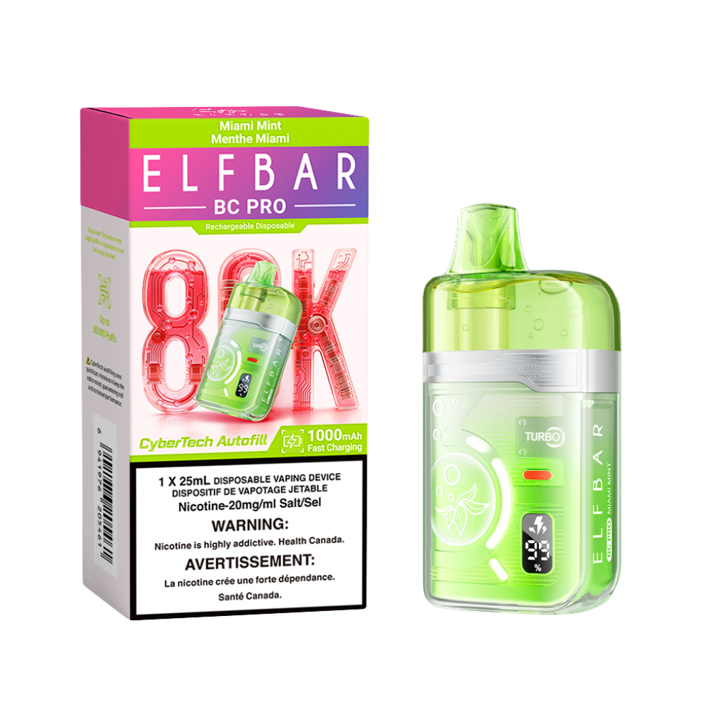 ELFBAR BC Pro Disposable - Miami Mint