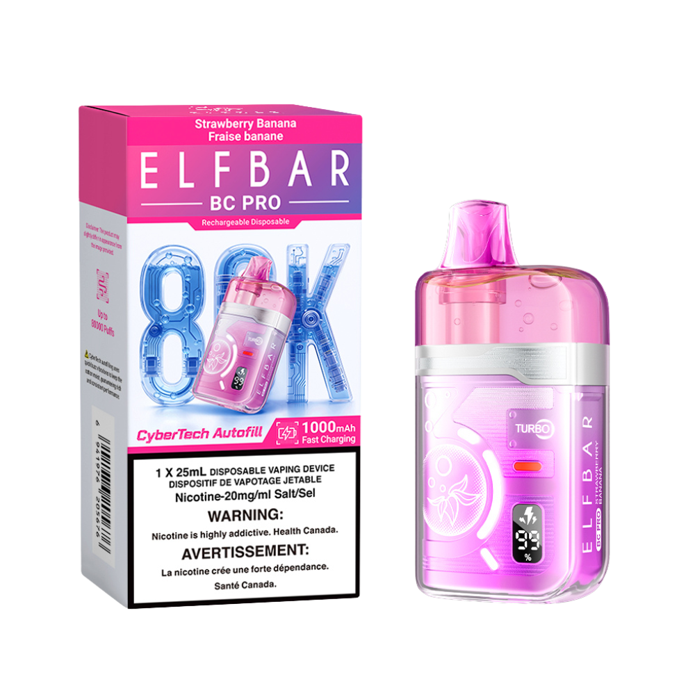 ELFBAR BC Pro Disposable - Strawberry Banana