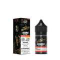 Flavour Beast x Twelve Monkeys Harambae Iced Salts e-liquid bottle and packaging box on a transparent background