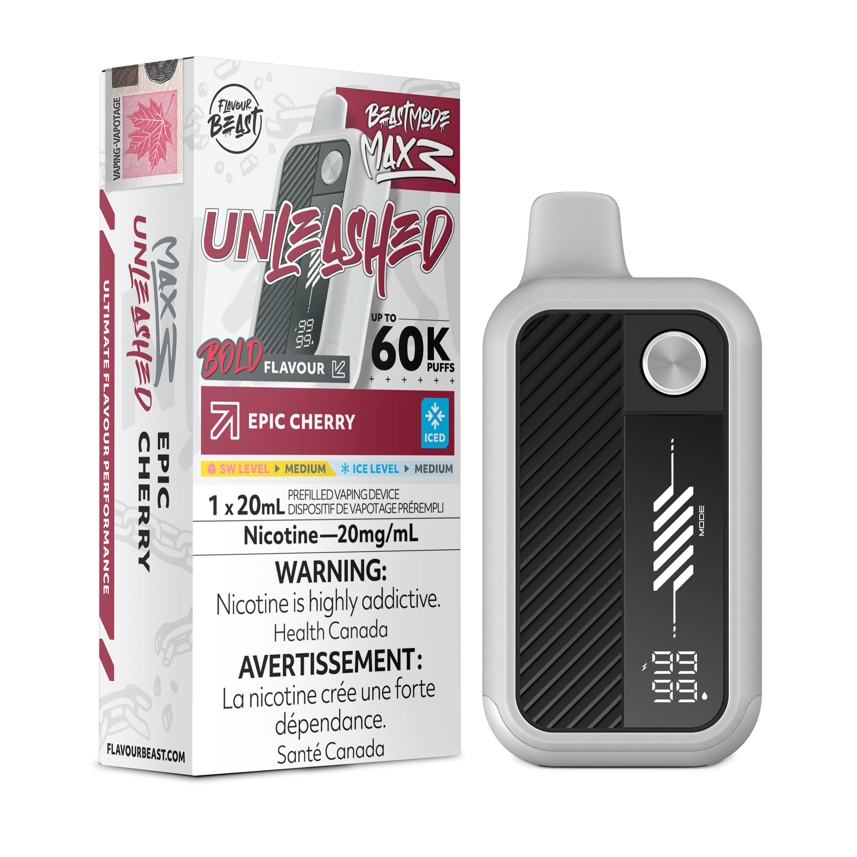 Flavour Beast Beast Mode Max 3 - Epic Cherry Iced