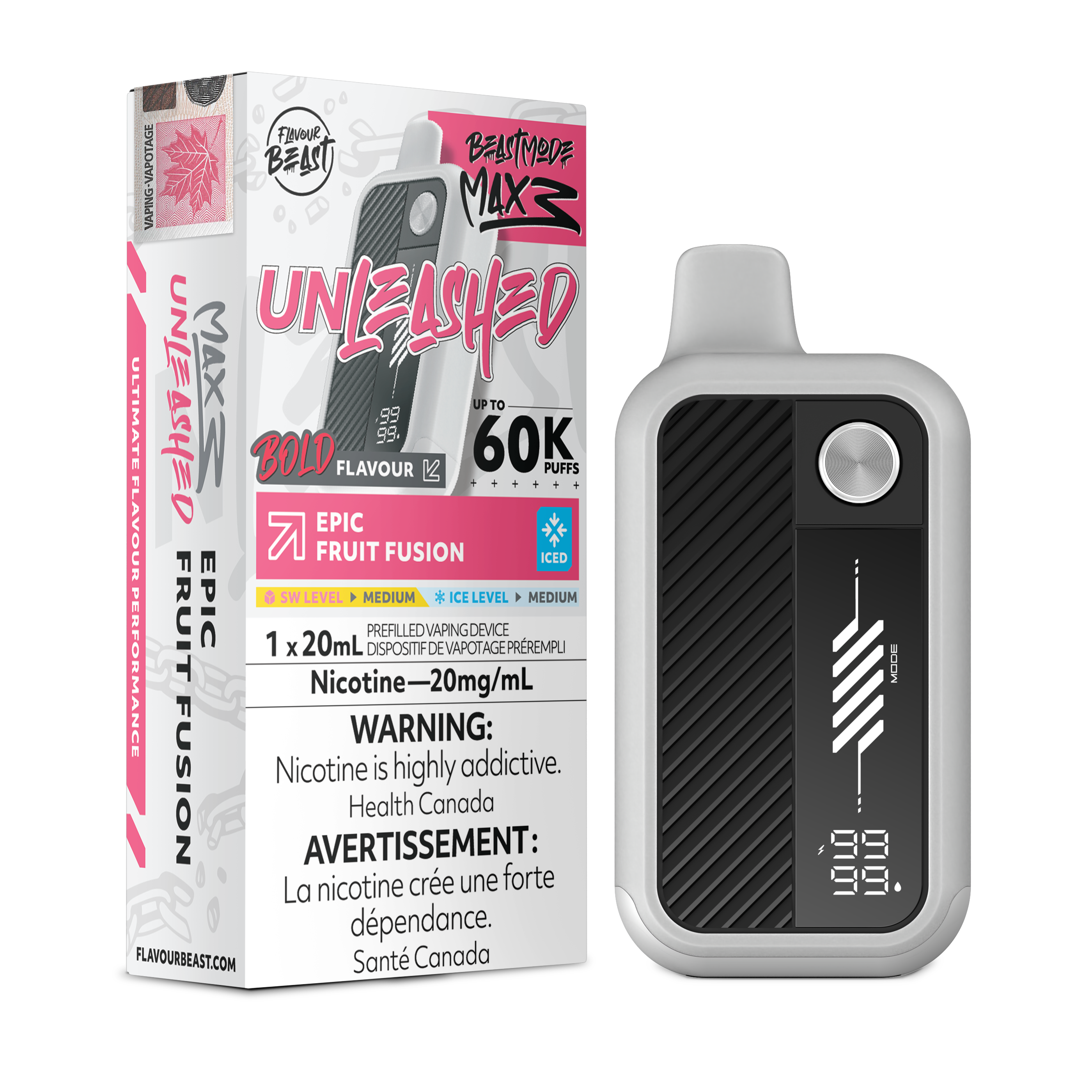 Flavour Beast Beast Mode Max 3 - Epic Fruit Fusion Iced