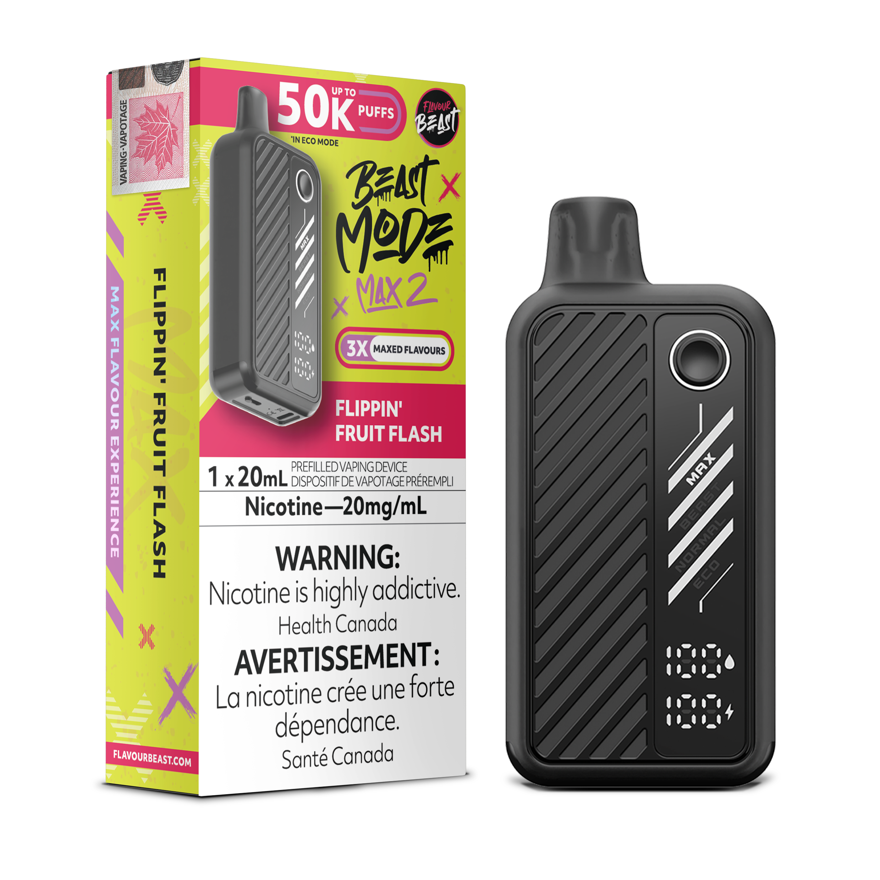 Flavour Beast Beast Mode Max 2 - Flippin' Fruit Flash