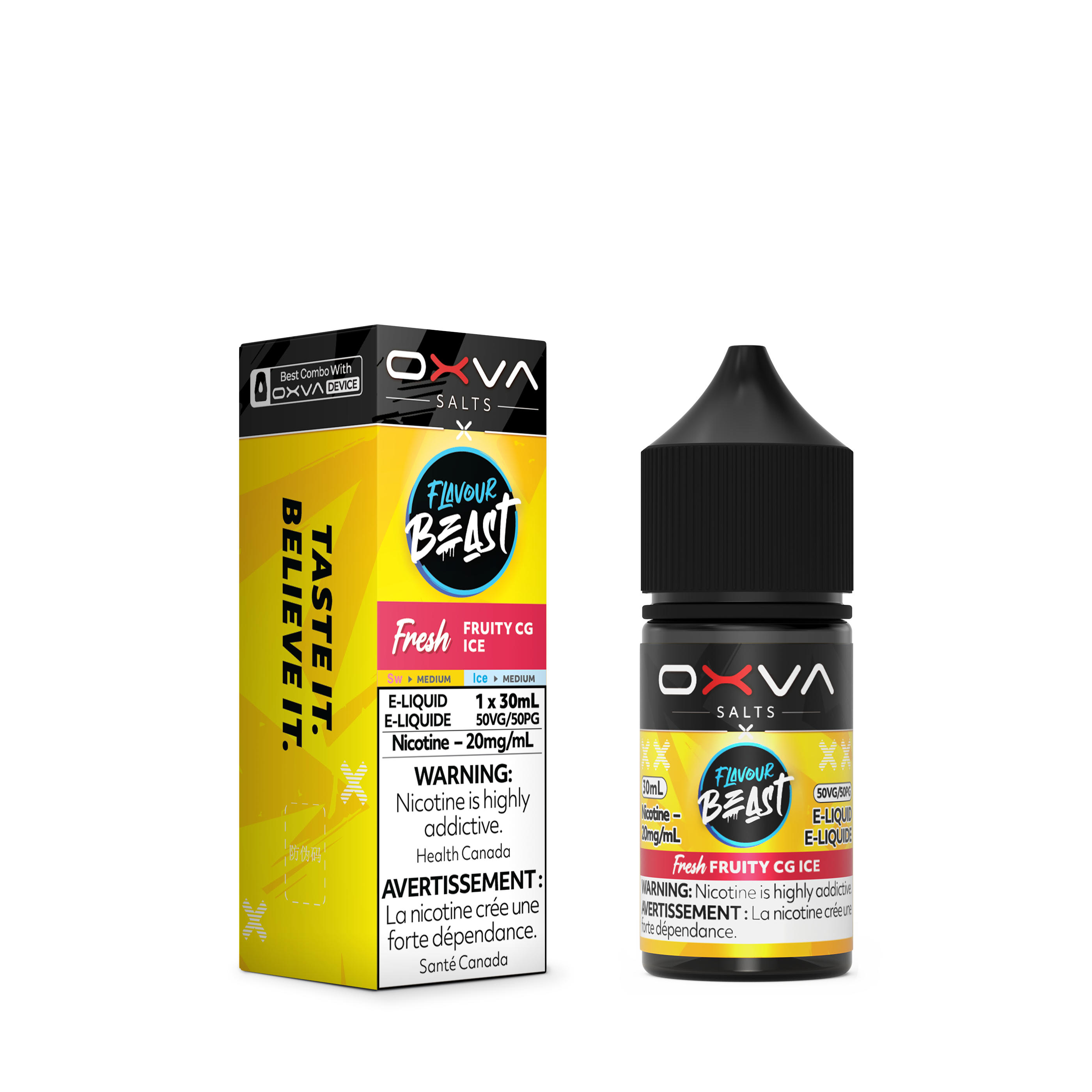 Flavour Beast x OXVA E-Liquid - Fruity CG Ice