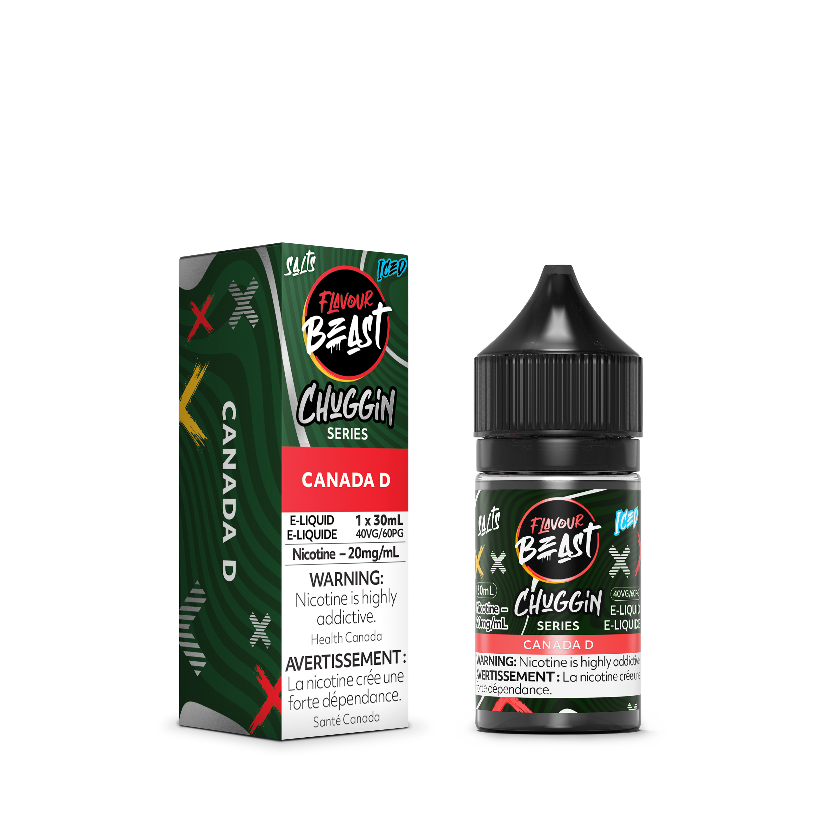 Flavour Beast E-Liquid - Chuggin Canada D
