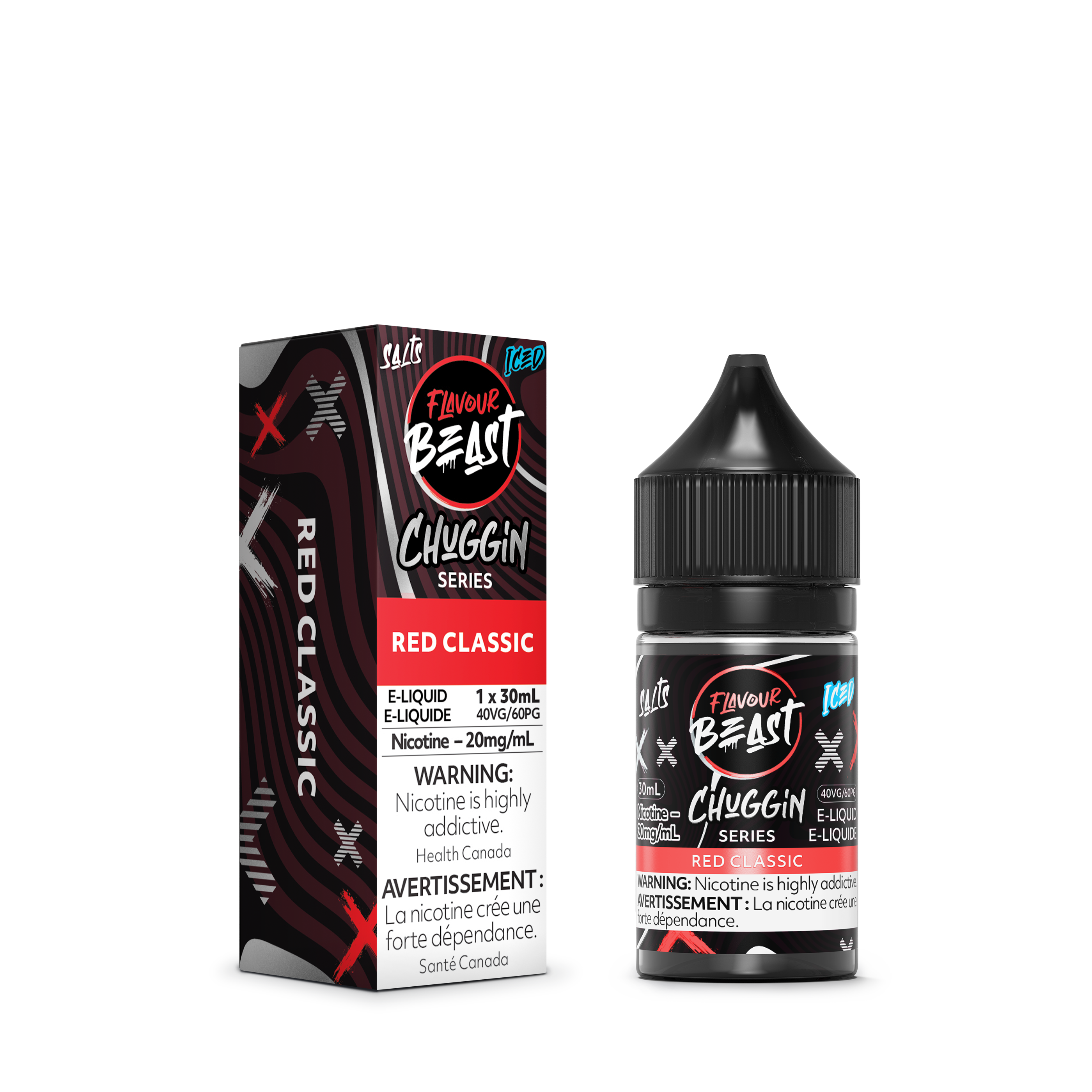 Flavour Beast E-Liquid - Chuggin Red Classic