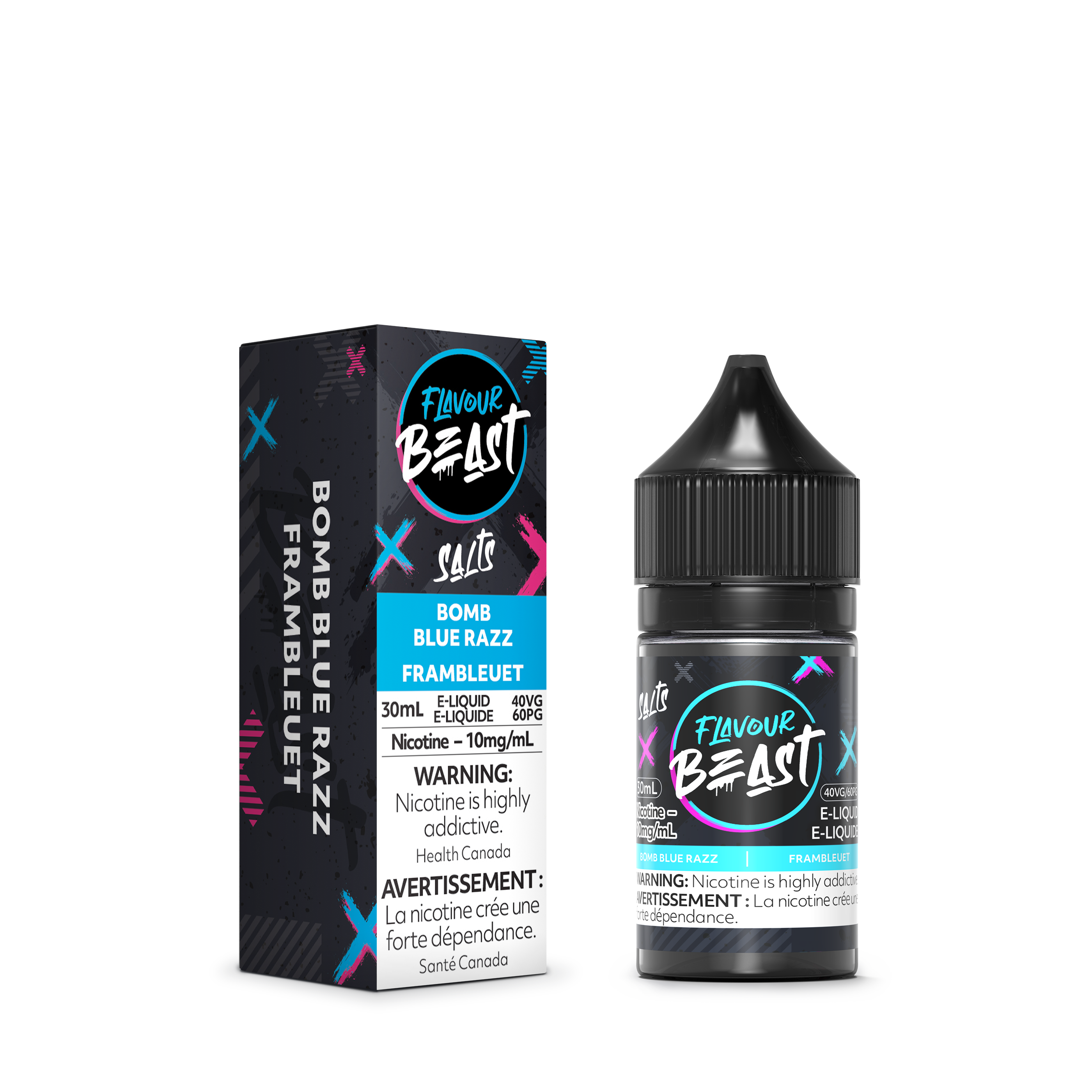 Flavour Beast E-Liquid - Bomb Blue Razz