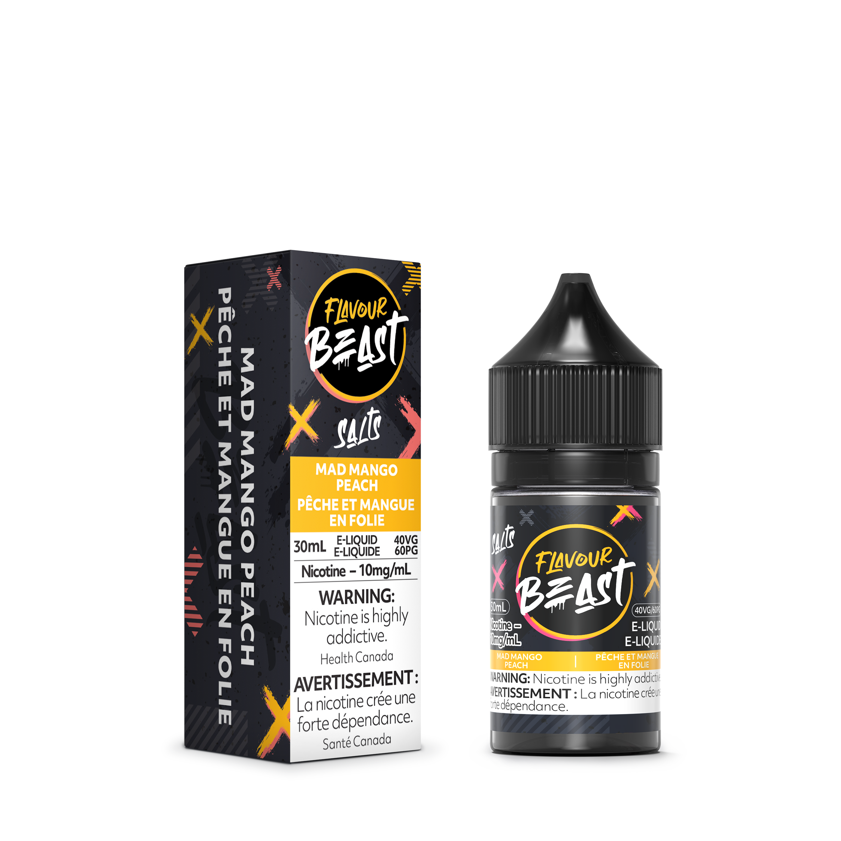 Flavour Beast E-Liquid - Mad Mango Peach