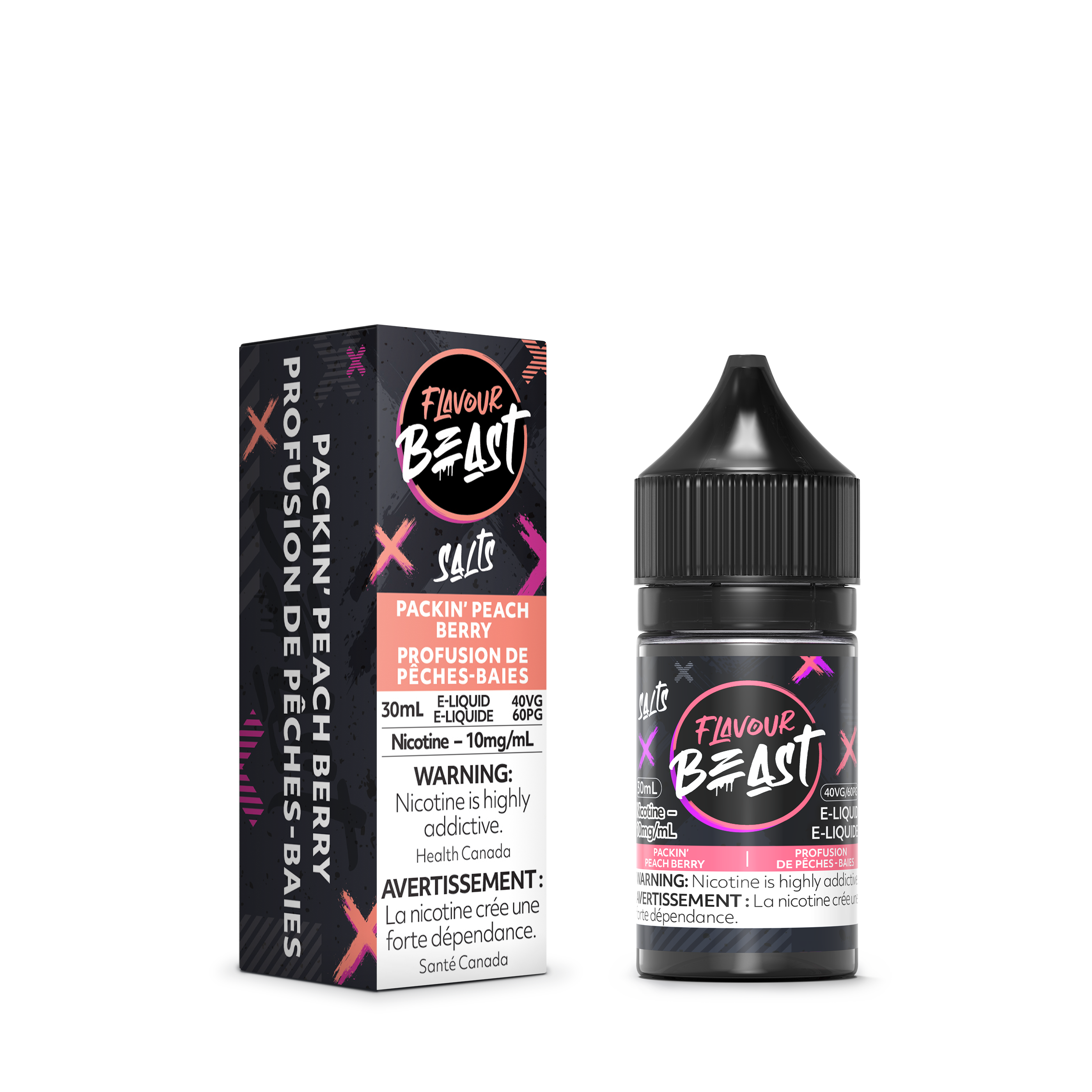 Flavour Beast E-Liquid - Packin' Peach Berry
