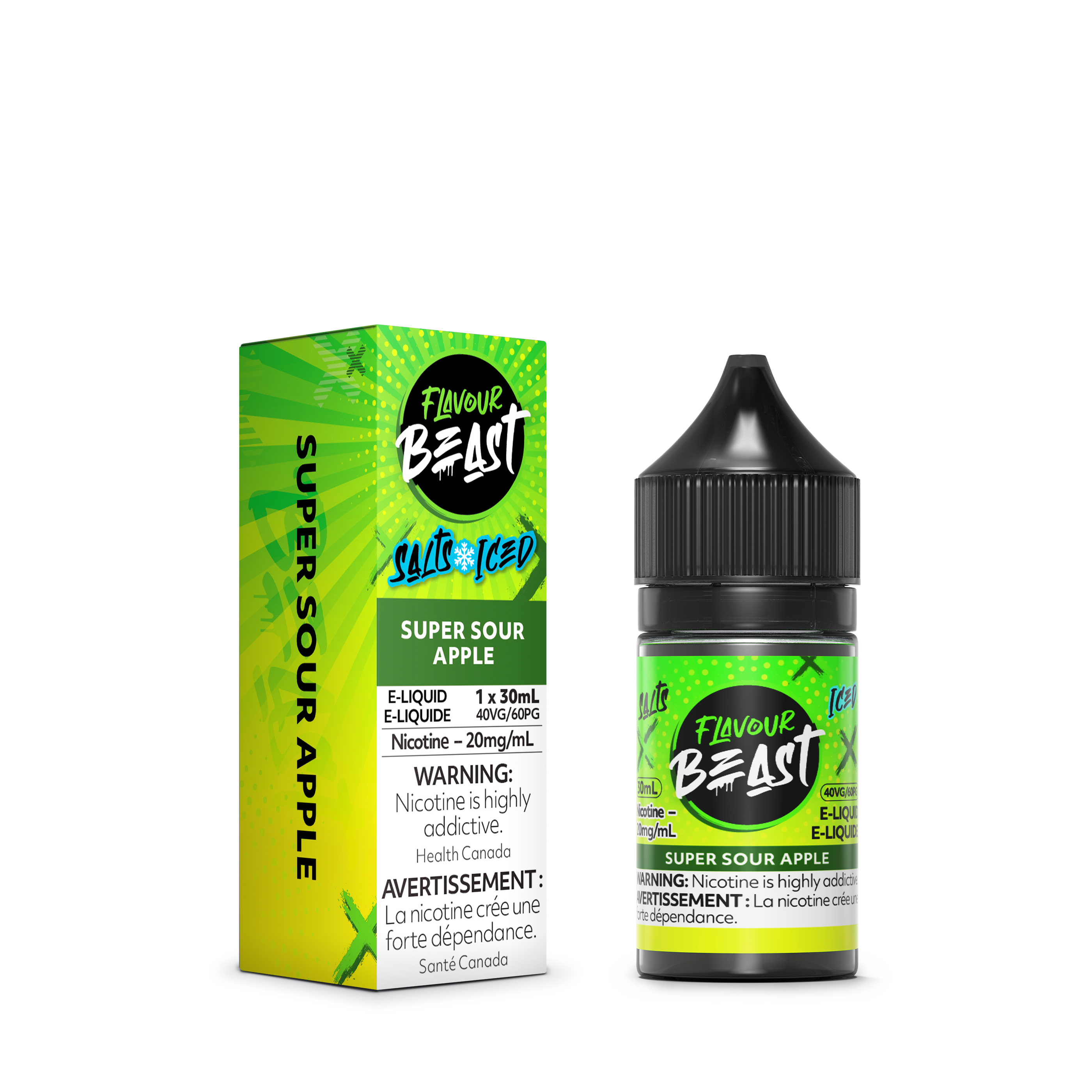 Flavour Beast E-Liquid - Super Sour Apple