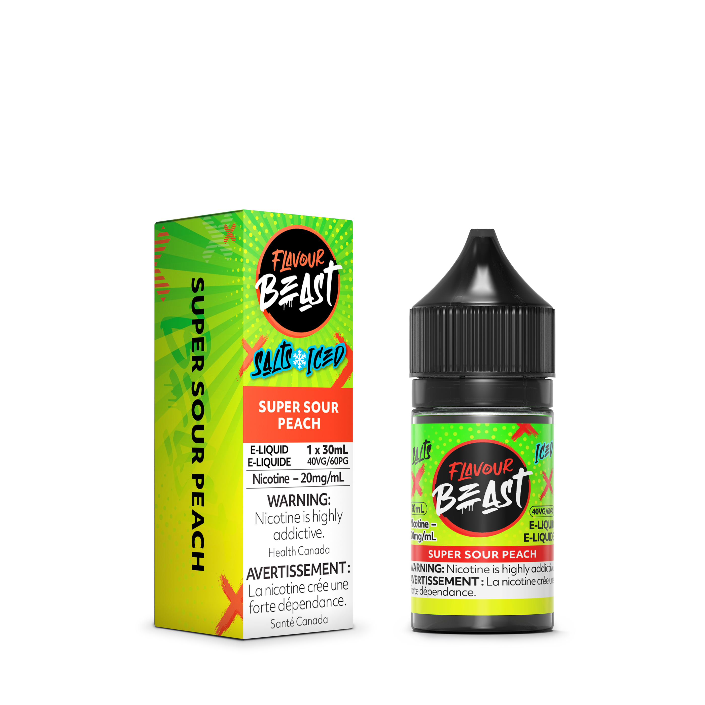 Flavour Beast E-Liquid - Super Sour Peach