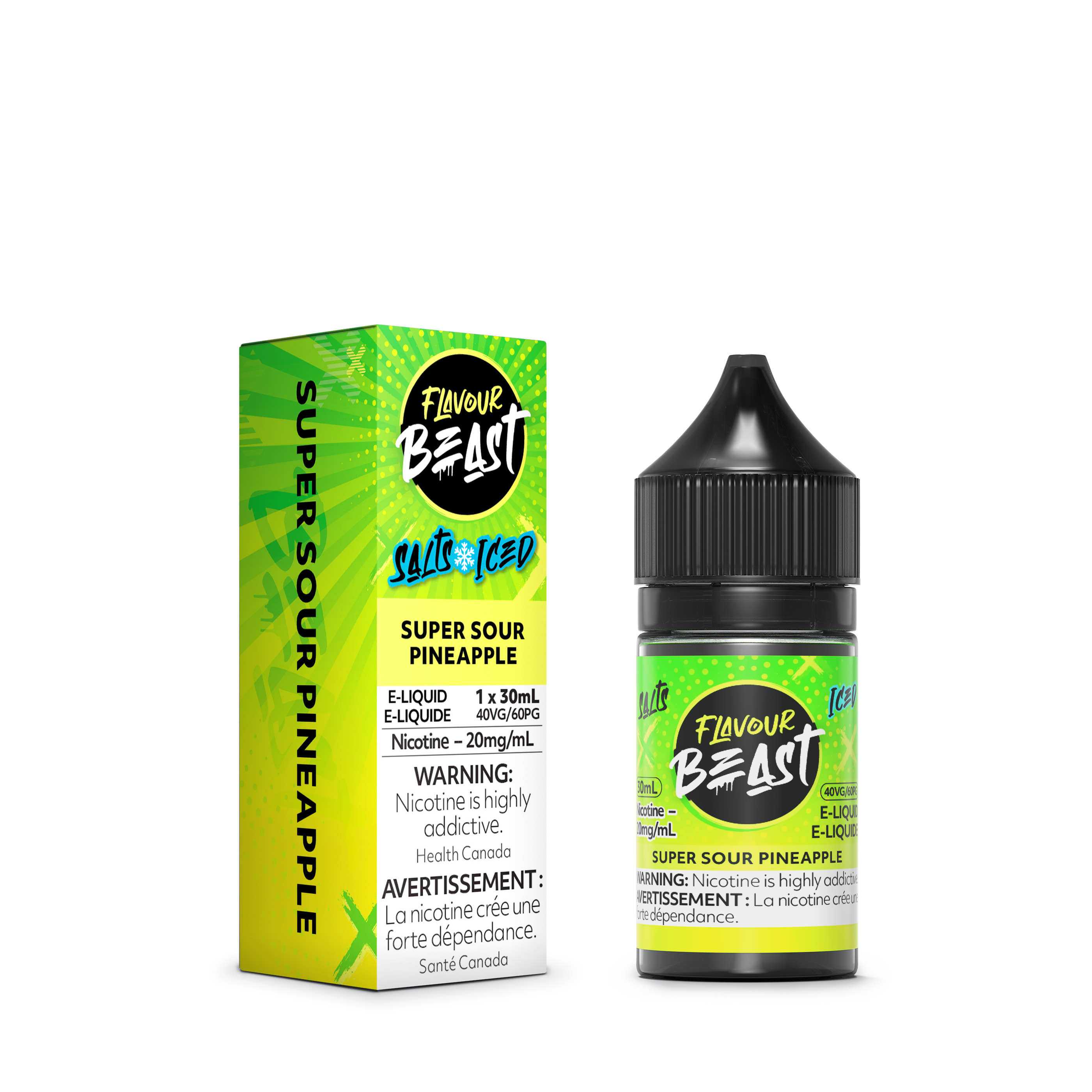 Flavour Beast E-Liquid - Super Sour Pineapple