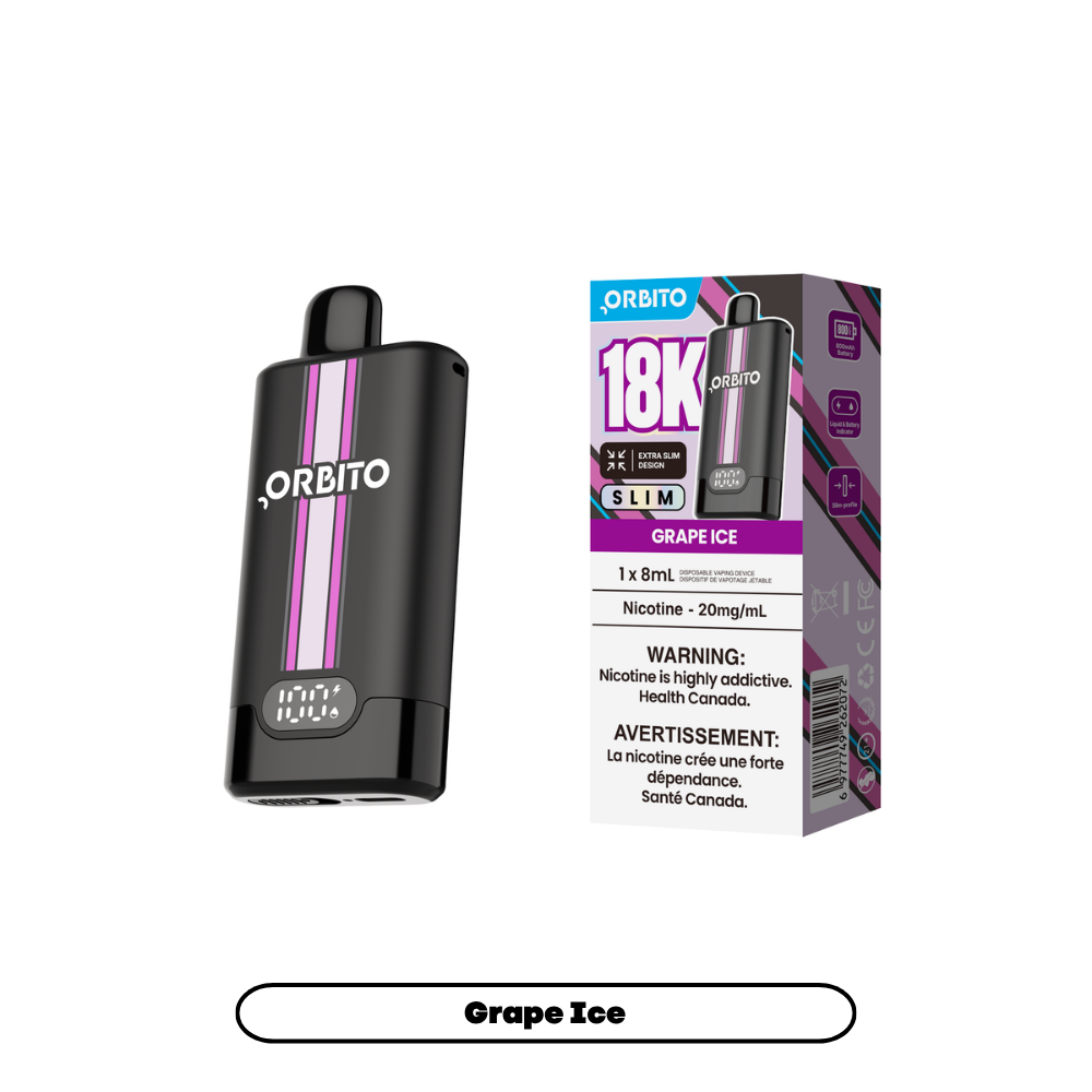 Orbito Slim 18k - Grape Ice