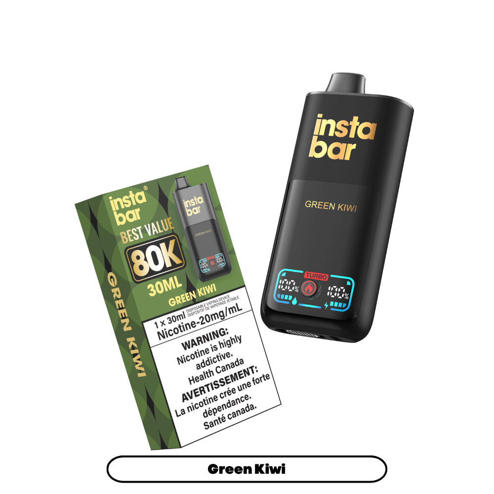 Insta Bar 80K - Green Kiwi