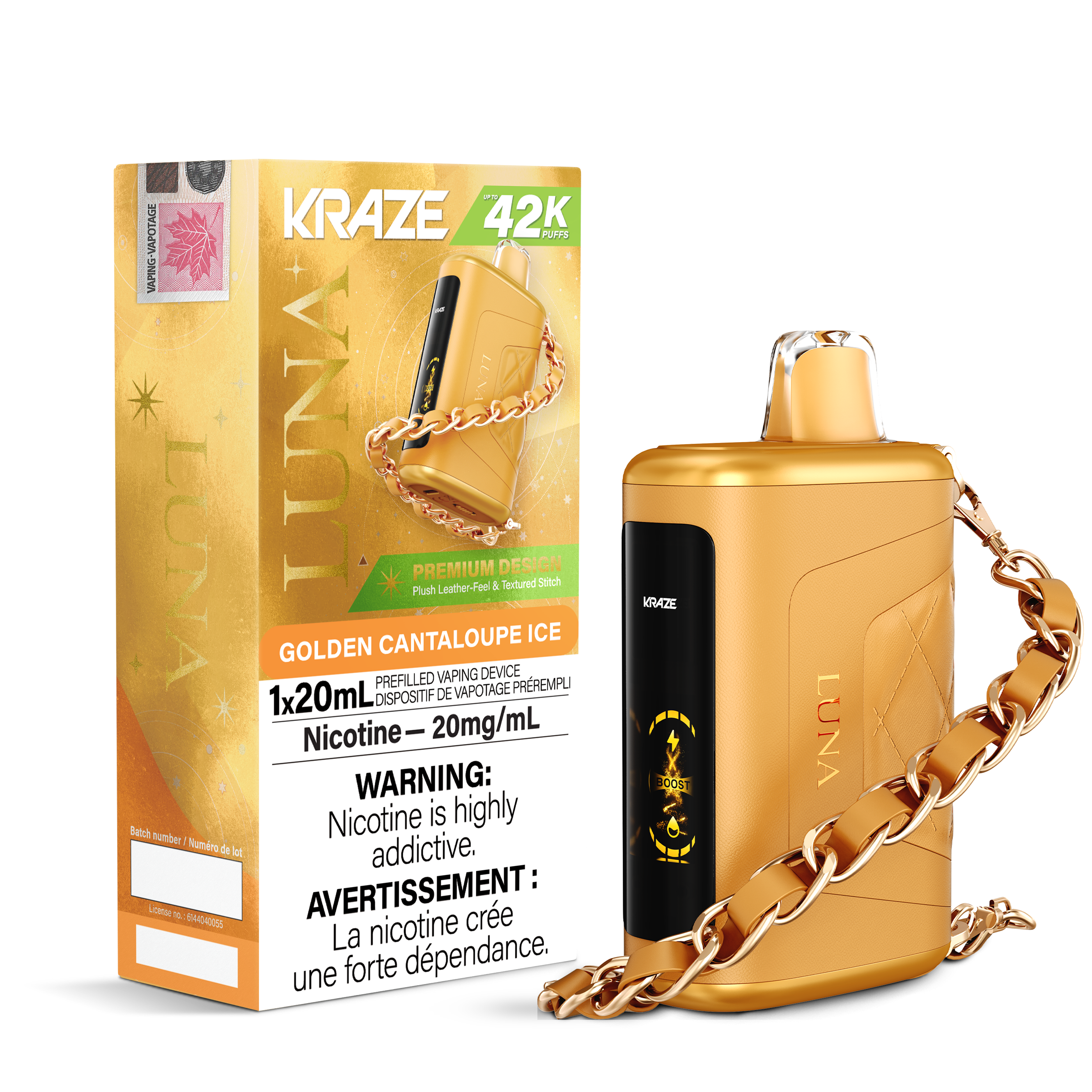 Kraze Luna - Golden Cantaloupe Ice