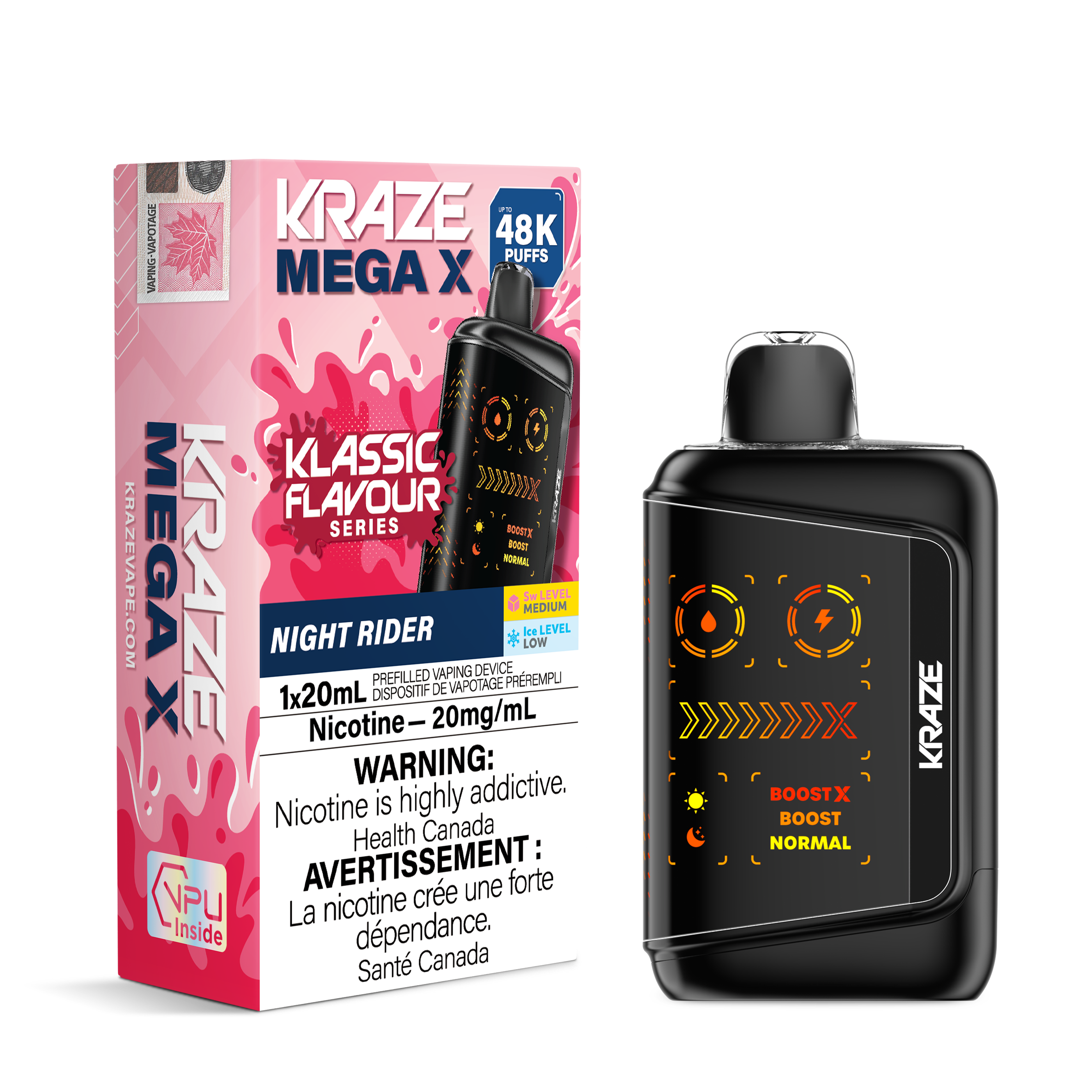 Kraze Mega X - Night Rider
