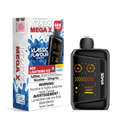Kraze Mega X vape device and packaging on a white background