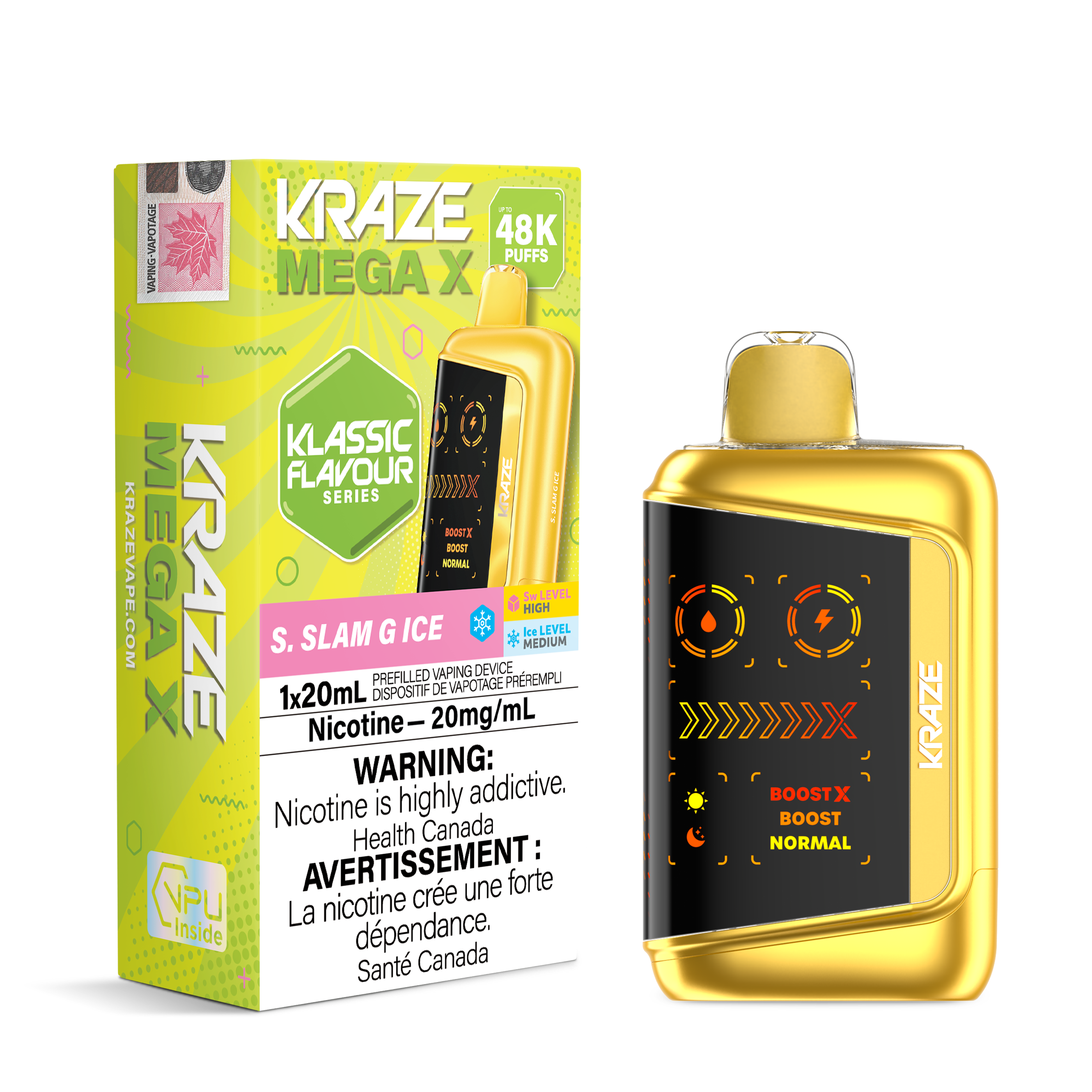 Kraze Mega X - S. Slam G Ice