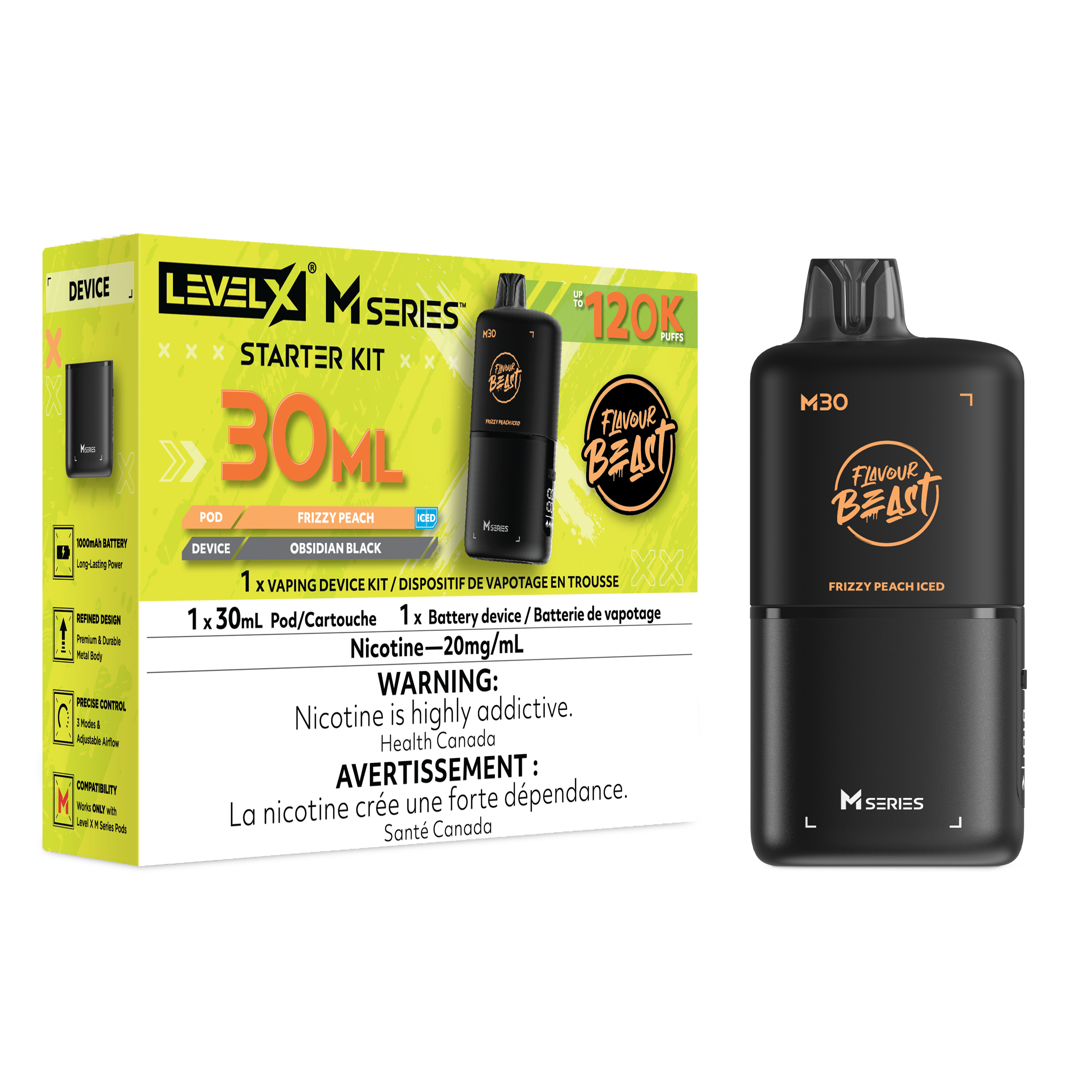 Level X M Starter Kit - Frizzy Peach Iced