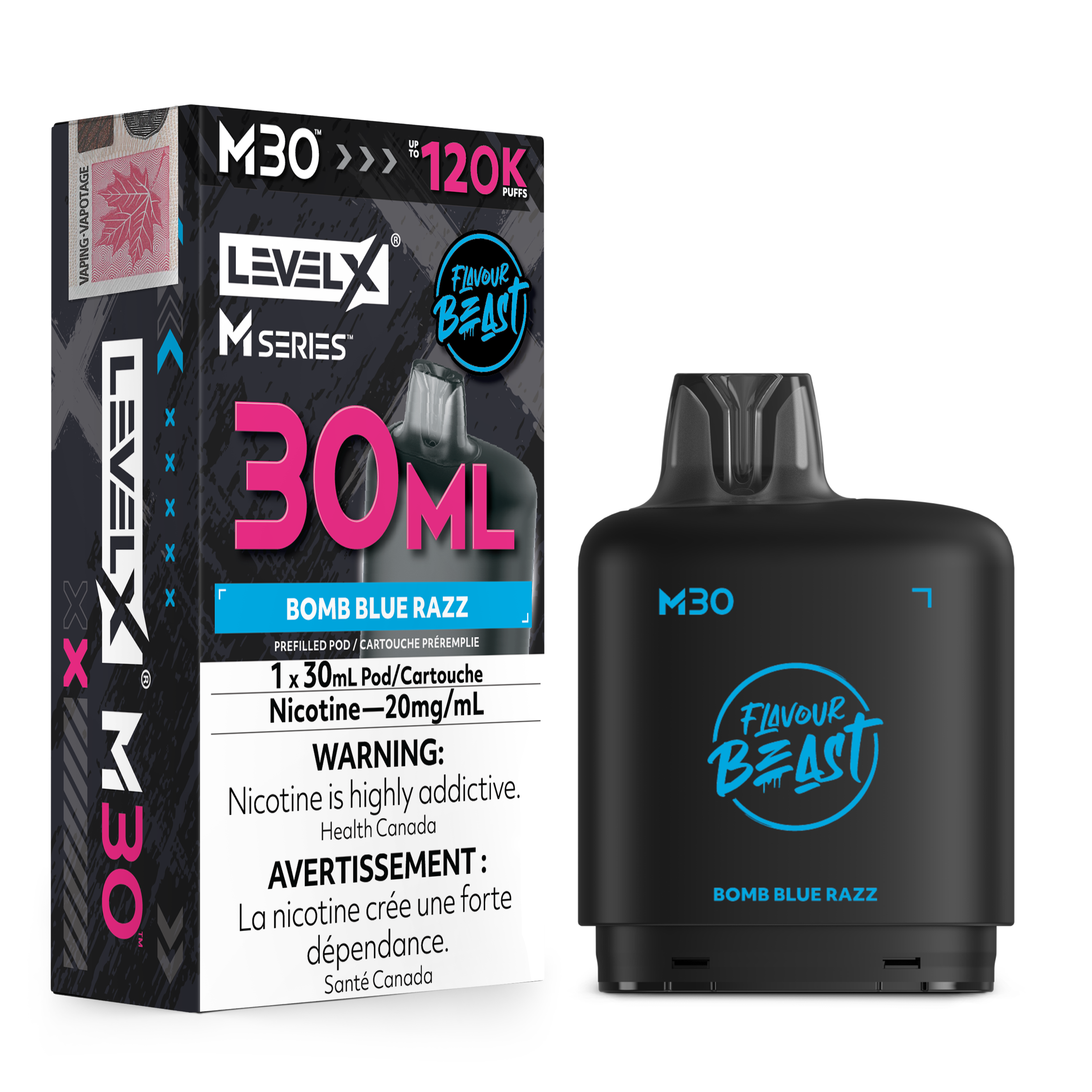 Level X M - Bomb Blue Razz