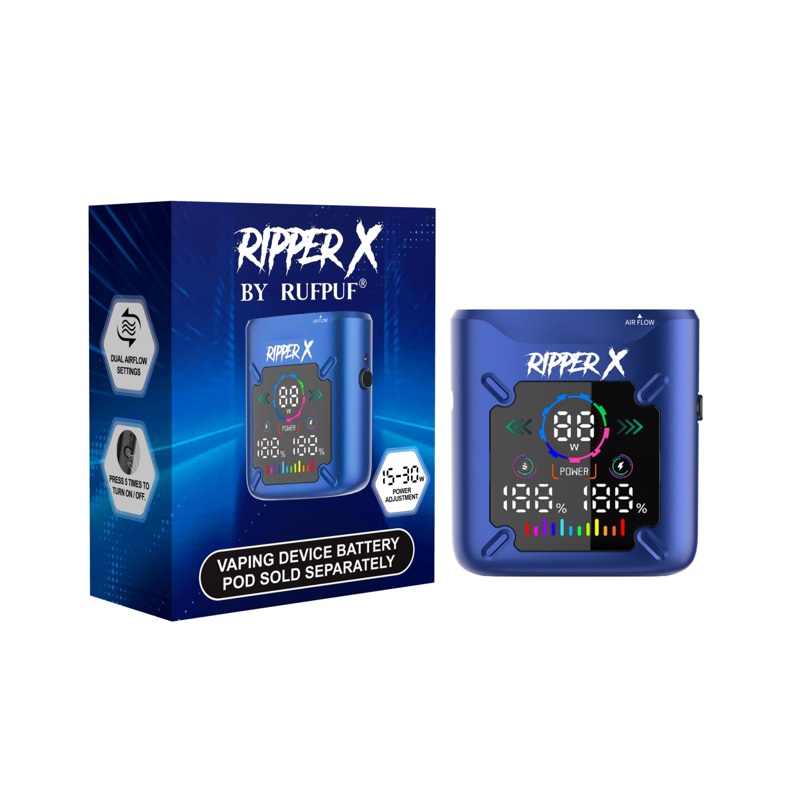 Ripper X - Ultra Battery / Metallic Dark Blue
