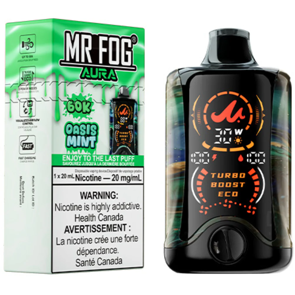 Mr Fog AURA - Oasis Mint