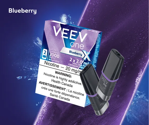 VEEV ONE XTRA - Blueberry (2pk)