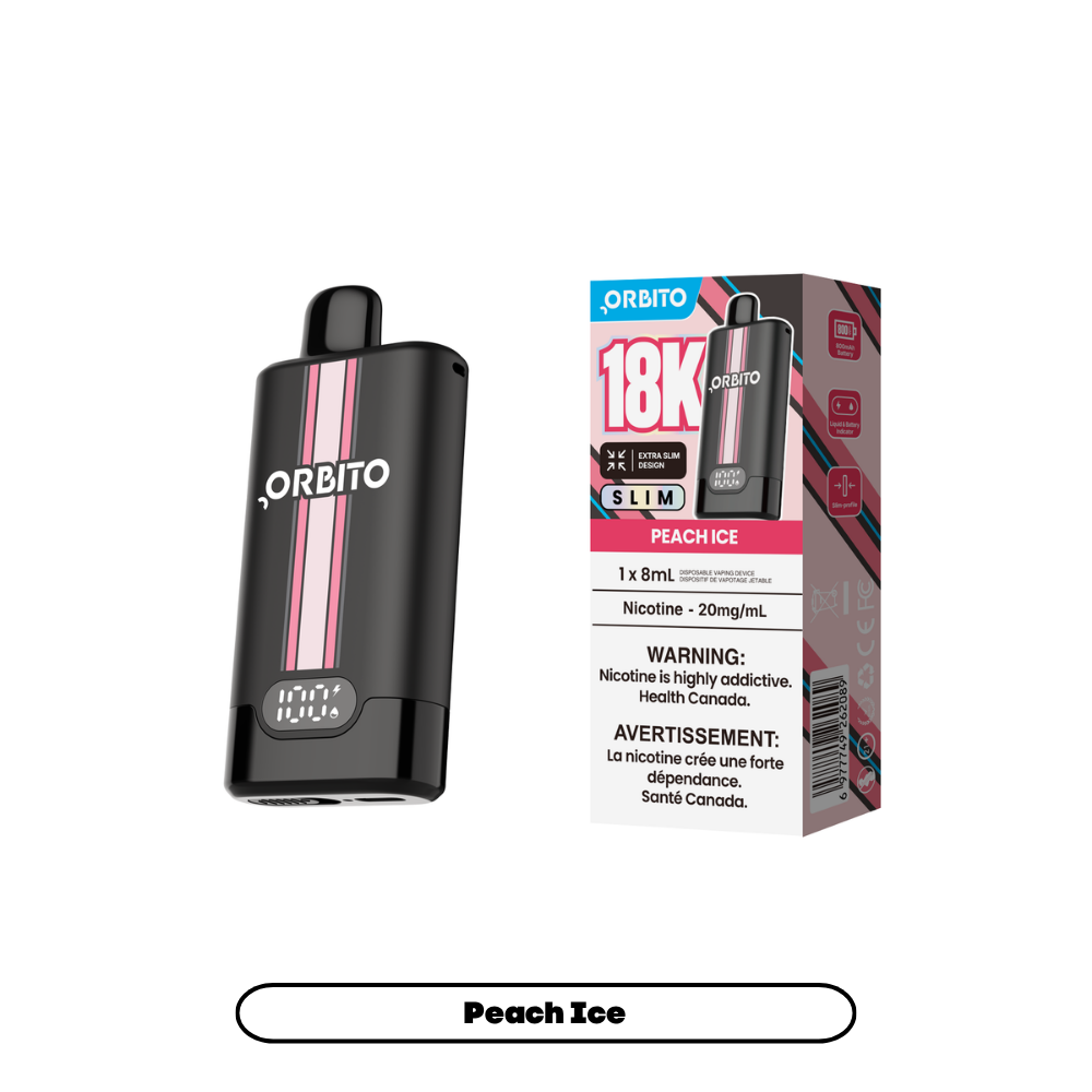 Orbito Slim 18k - Peach Ice