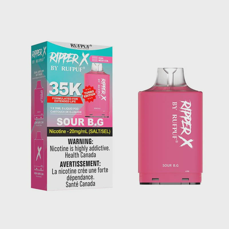 RufPuf Ripper X 50K - Sour BG
