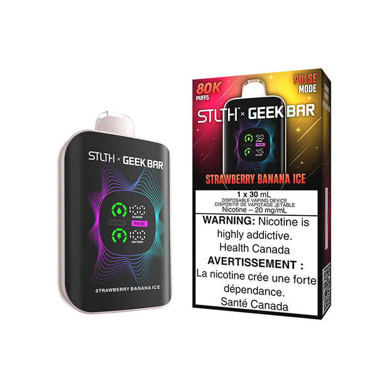 STLTH x GeekBar - Strawberry Banana Ice