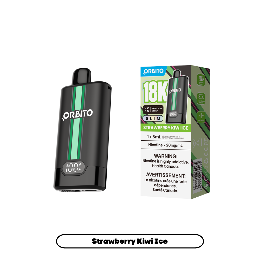 Orbito Slim 18k - Strawberry Kiwi Ice